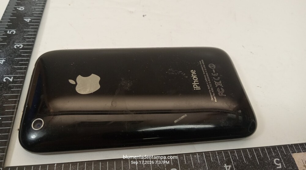Apple iPhone 3GS - Black - Model A1303 - Vintage Smartphone